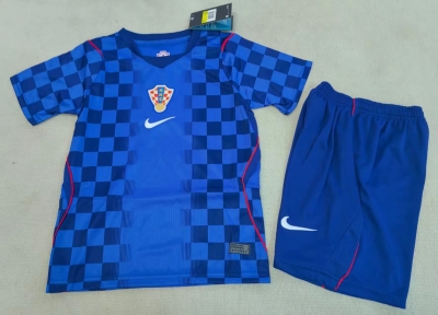 2026 Croatia Away kids Soccer Jersey